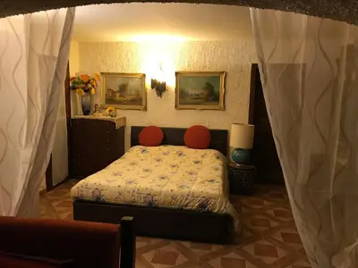Letto o letti in una camera di Casa Vacanze Neri