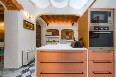 Cucina o angolo cottura di Il Giardino Fiorentino - Luxury Apartment & Spa
