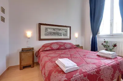 Letto o letti in una camera di Cappelle Medici