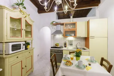 Cucina o angolo cottura di Casa La Piccola Torre