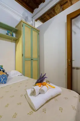 Letto o letti in una camera di Casa La Piccola Torre