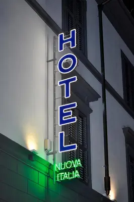 Certificato, attestato, insegna o altro documento esposto da Hotel Nuova Italia