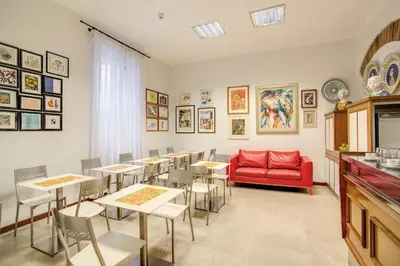 Area soggiorno di Hotel Nuova Italia