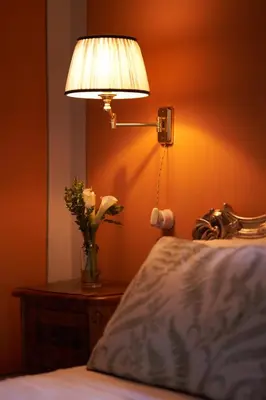 Letto o letti in una camera di Residenza Il Colle