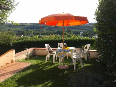 Paesaggio naturale nelle vicinanze of country house