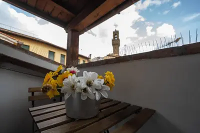 Balcone o terrazza di TINA’S APARTMENT