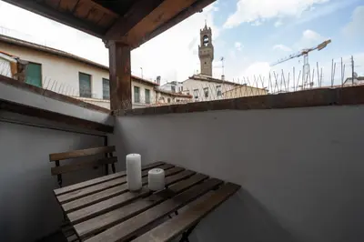 Balcone o terrazza di TINA’S APARTMENT