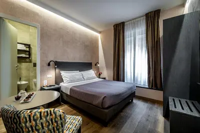 Letto o letti in una camera di Florence Old Bridge B&B