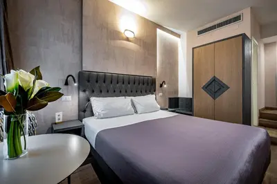 Letto o letti in una camera di Florence Old Bridge B&B