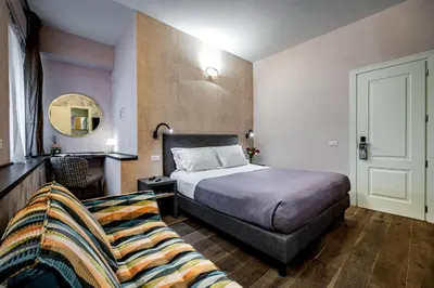 Letto o letti in una camera di Florence Old Bridge B&B