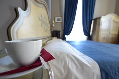 Letto o letti in una camera di Residenza Vespucci