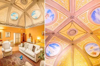 Letto o letti in una camera di Firenze Suite