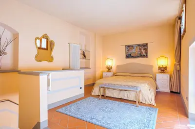 Letto o letti in una camera di Firenze Suite