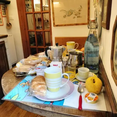 Cibo presso il bed & breakfast o nelle vicinanze