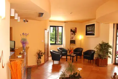 Area soggiorno di Hotel Marzia