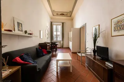 Area soggiorno di Casa Ghibellina by Mmega
