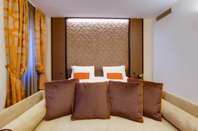 Letto o letti in una camera di Solo Experience Hotel