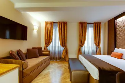 Letto o letti in una camera di Solo Experience Hotel
