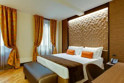 Letto o letti in una camera di Solo Experience Hotel