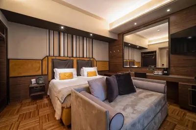 Letto o letti in una camera di Solo Experience Hotel