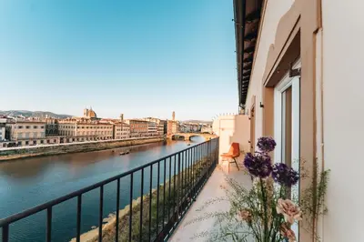 Balcone o terrazza di La Terrazza Sull'Arno
