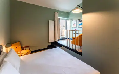 Letto o letti in una camera di La Terrazza Sull'Arno