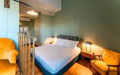Letto o letti in una camera di La Terrazza Sull'Arno