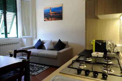 Area soggiorno di [Bronzino Guest Home] - Appartamento privato