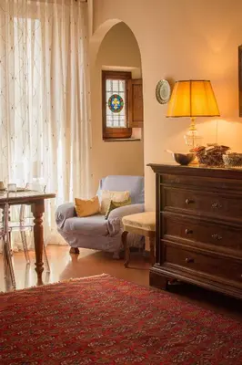 Letto o letti in una camera di La Rosa Townhouse