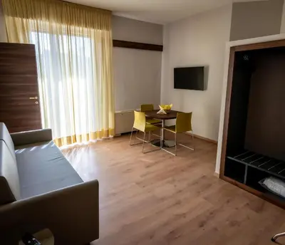 TV o dispositivi per l'intrattenimento presso Residence Porta Al Prato