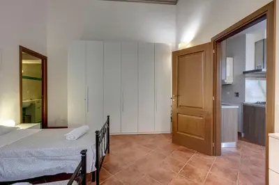 Letto o letti in una camera di Ricasoli 17 P