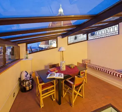 Area soggiorno di Granduomo Charming Accomodation