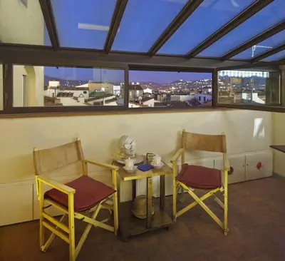 Area soggiorno di Granduomo Charming Accomodation