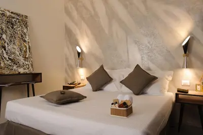 Letto o letti in una camera di Hotel Lungarno Vespucci 50