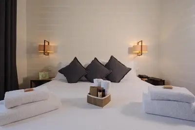 Letto o letti in una camera di Hotel Lungarno Vespucci 50