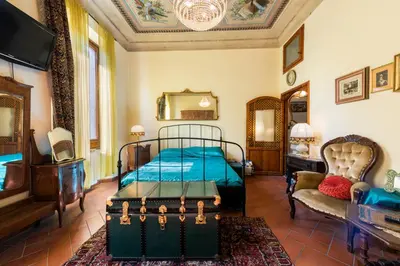 Letto o letti in una camera di Monna Lisa by Mmega