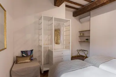 Letto o letti in una camera di Casa Dora by Mmega