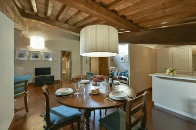 Planimetria di Tiepolo romantic penthouse in the Oltrarno