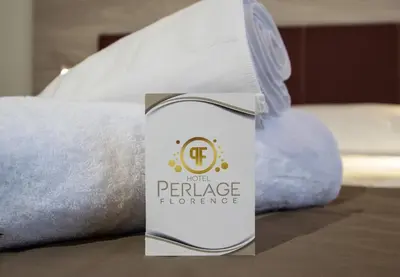 Letto o letti in una camera di Hotel Perlage Florence - Free city tax until 31st may -with Private Parking & Fast Wifi