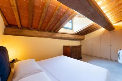 Letto o letti in una camera di Sdrucciolo dei Pitti Fourth floor