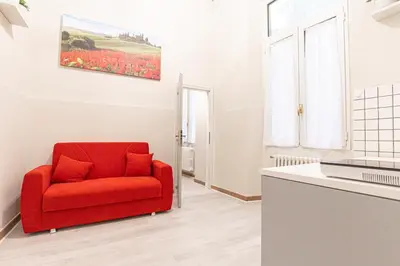 Area soggiorno di Signoria Guest House Florence