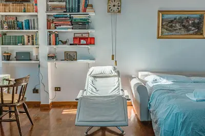 Letto o letti in una camera di Casa Pavó Appartamento accanto al Bargello