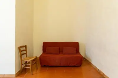 Area soggiorno di Charming Apartment By Bargello Museum