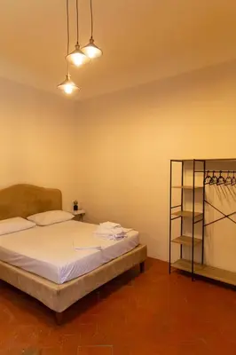 Letto o letti in una camera di Charming Apartment By Bargello Museum