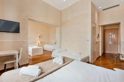 Letto o letti in una camera di Medici Apartment