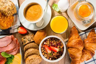 Cibo presso il bed & breakfast o nelle vicinanze