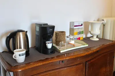 Set per la preparazione di tè e caffè presso Il Salotto di Berentano