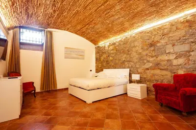 Area soggiorno di Villa Royal B&B