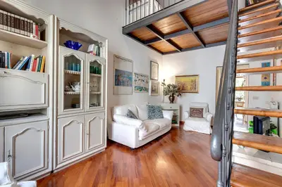 Area soggiorno di Gastone Apartment by Mamo Florence