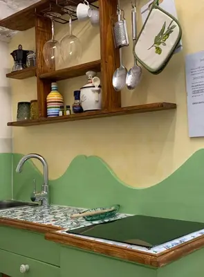 Cucina o angolo cottura di Casa Gori